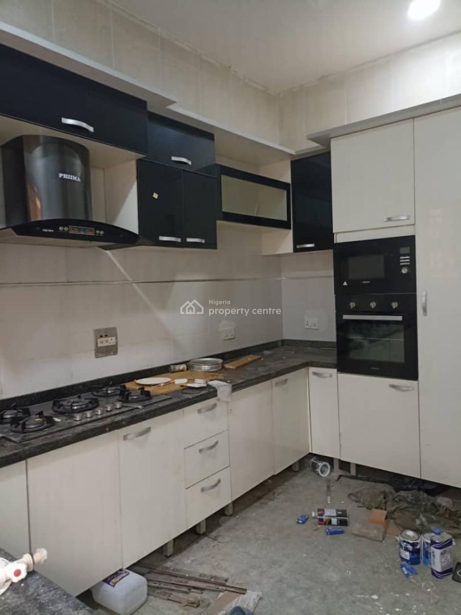 a Neatly and Massively Built 4 Bedroom Semi Detached Duplex and a Bq, Osapa, Lekki, Lagos, Semi-detached Duplex for Rent