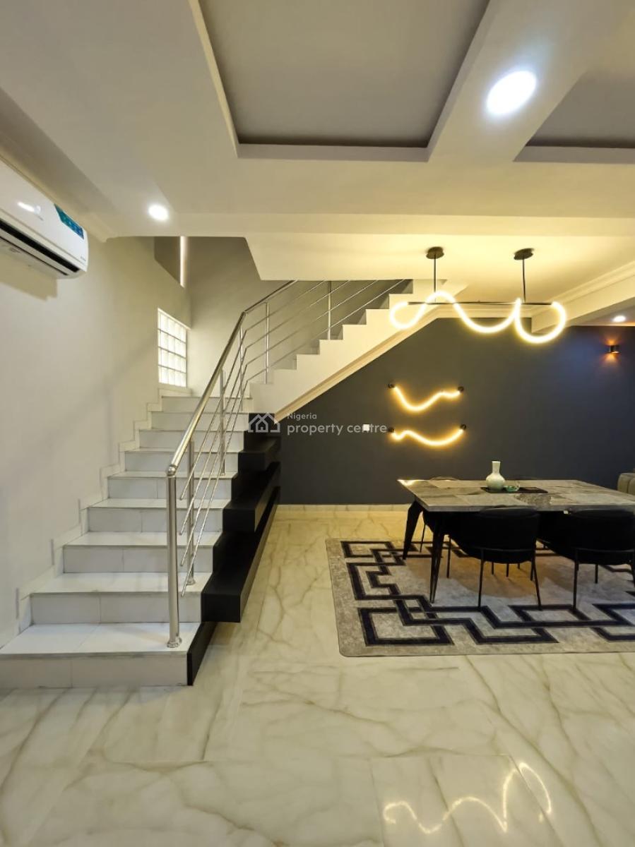 Luxury 3 Bedroom Airbnb, Dideolu, Victoria Island (vi), Lagos, Terraced Duplex Short Let