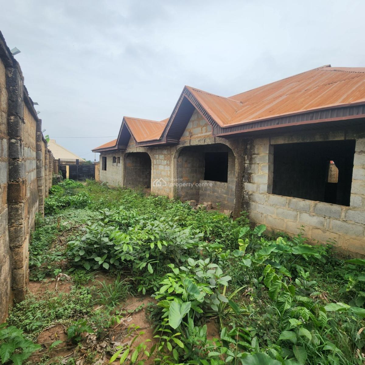 Twin Flat of Bedroom Flat and 2 Bedroom Flat, Fenced and Gated, Oloogbo, Ologuneru, Ibadan, Oyo, House for Sale