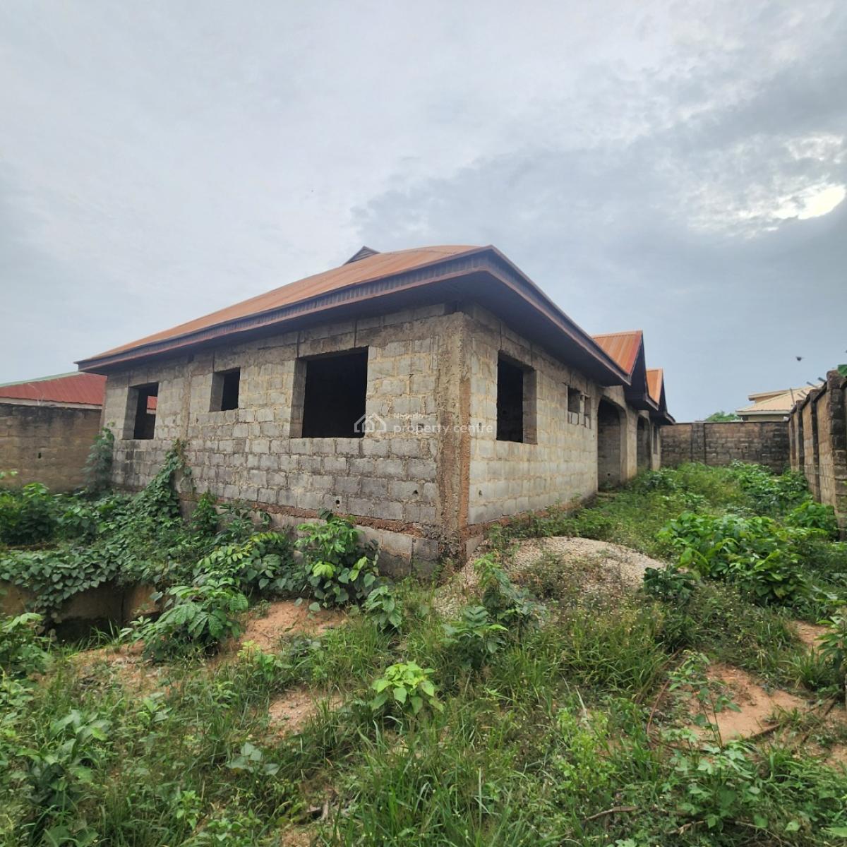 Twin Flat of Bedroom Flat and 2 Bedroom Flat, Fenced and Gated, Oloogbo, Ologuneru, Ibadan, Oyo, House for Sale
