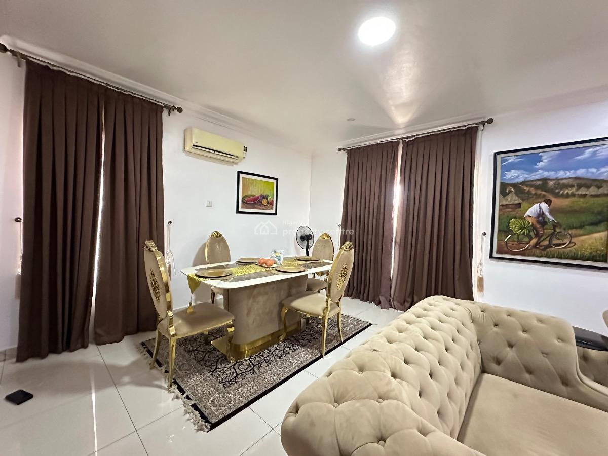 Fully Furnished & Lovely 3 Bedroom Maisonette, Chevron, Lekki, Lagos, Flat / Apartment for Rent