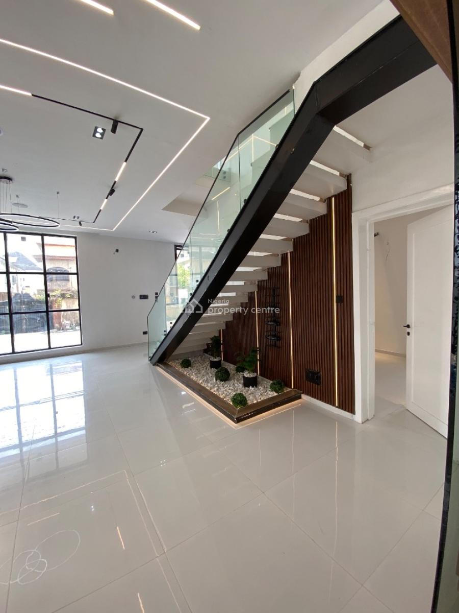 Smarthome 5 Bedroom Duplex Comes with Swimming Pool and Bq, Pge Estate Before Shop Rite, Sangotedo, Ajah, Lagos, Detached Duplex for Sale