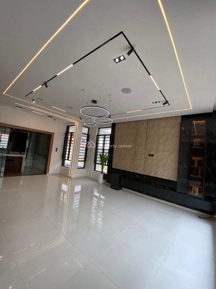 Smarthome 5 Bedroom Duplex Comes with Swimming Pool and Bq, Pge Estate Before Shop Rite, Sangotedo, Ajah, Lagos, Detached Duplex for Sale