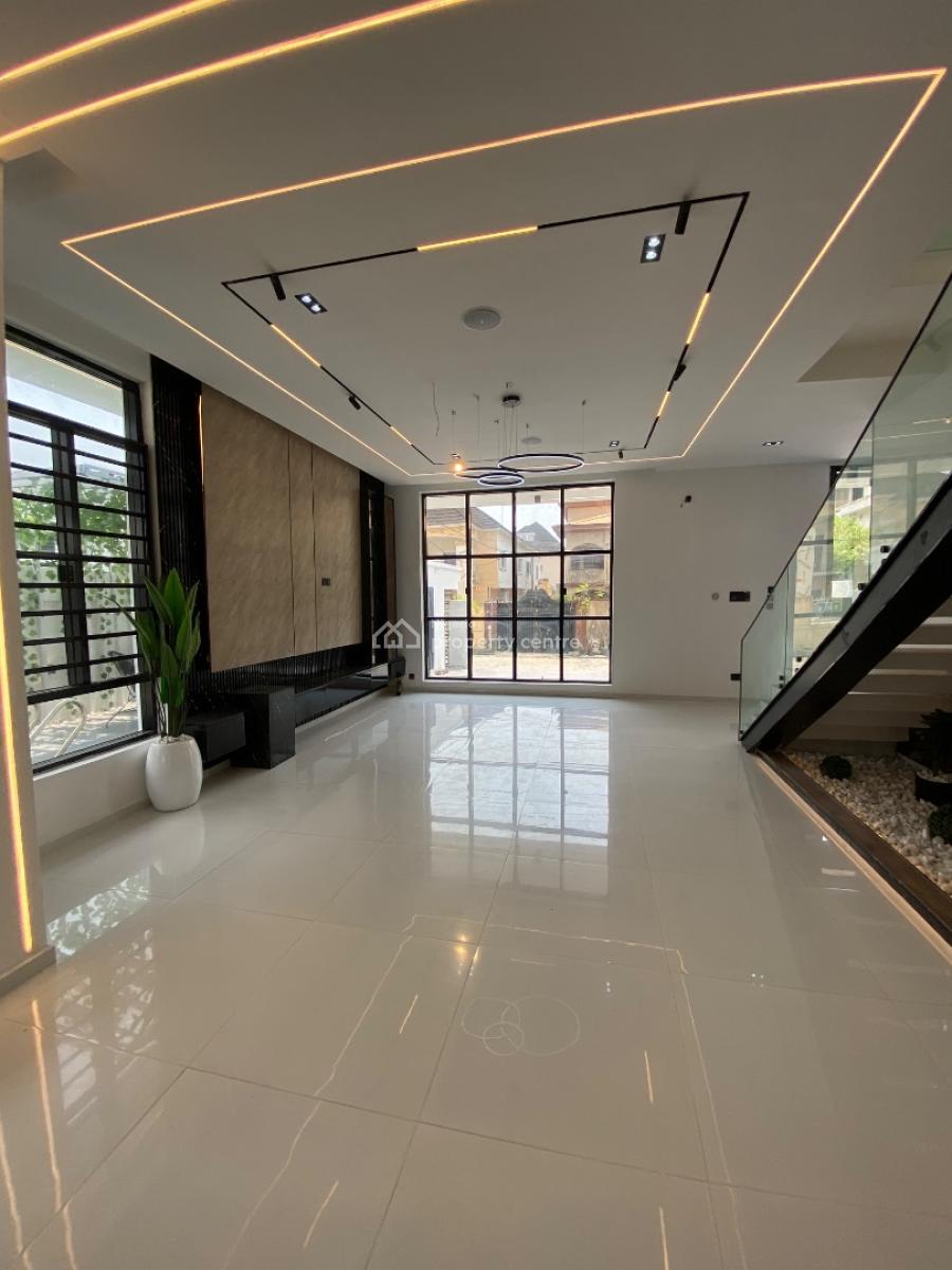 Smarthome 5 Bedroom Duplex Comes with Swimming Pool and Bq, Pge Estate Before Shop Rite, Sangotedo, Ajah, Lagos, Detached Duplex for Sale