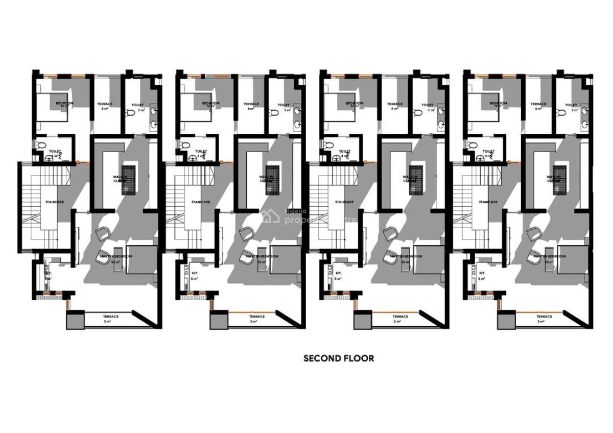 Off-plan 4 Bedroom Home, Aym Shafa Petroleum Station, Wuye, Abuja, Terraced Duplex for Sale