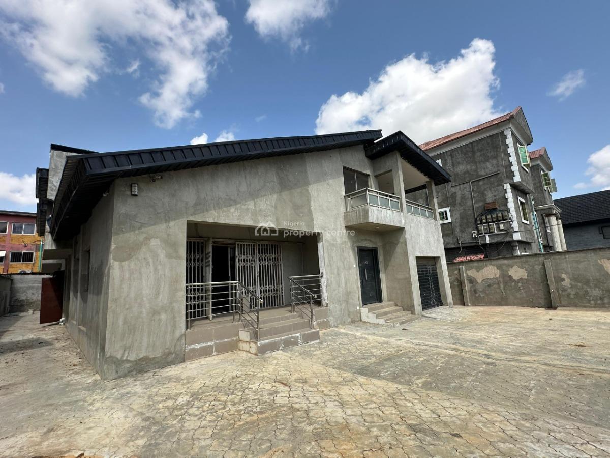 5 Bedroom Detached Duplex with a Room Bq and 2 Units of 2 Bedroom Flat, Off International Airport Road Ajao Estate, Isolo, Lagos, Flat / Apartment for Rent