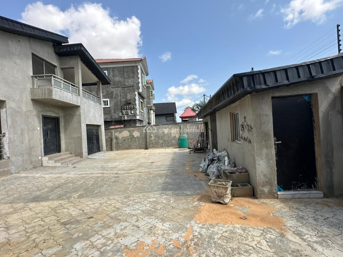 5 Bedroom Detached Duplex with a Room Bq and 2 Units of 2 Bedroom Flat, Off International Airport Road Ajao Estate, Isolo, Lagos, Flat / Apartment for Rent