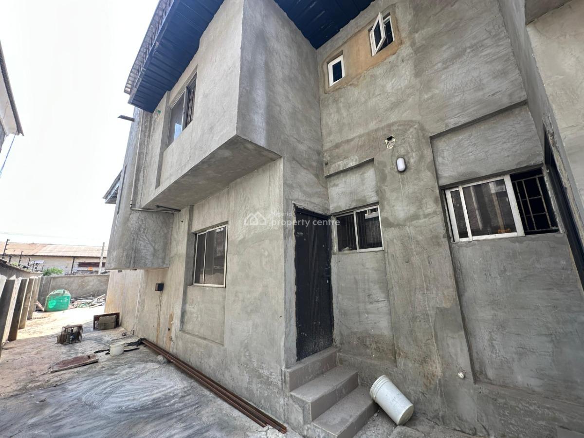5 Bedroom Detached Duplex with a Room Bq and 2 Units of 2 Bedroom Flat, Off International Airport Road Ajao Estate, Isolo, Lagos, Flat / Apartment for Rent