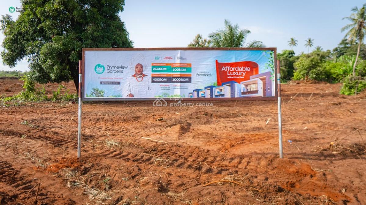 Affordable Land with Flexible Building Plans in a Serene Estate, Prymeview Gardens, Obafemi Owode, Ogun, Mixed-use Land for Sale