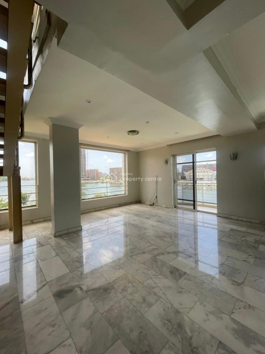 Waterfront 4 Bedroom Maisonette Penthouse + Swimming Pool, Gym, Burdillion, Old Ikoyi, Ikoyi, Lagos, Flat / Apartment for Rent