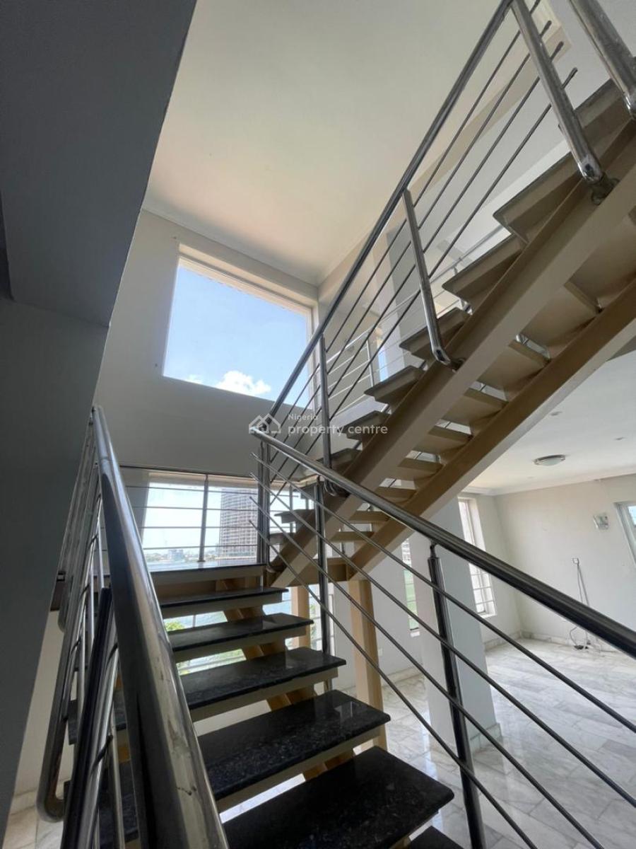 Waterfront 4 Bedroom Maisonette Penthouse + Swimming Pool, Gym, Burdillion, Old Ikoyi, Ikoyi, Lagos, Flat / Apartment for Rent