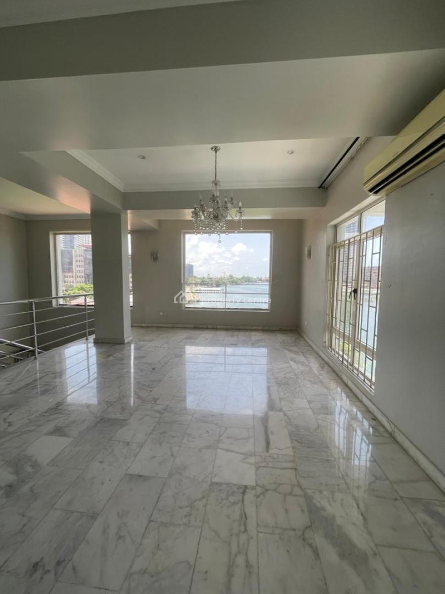 Waterfront 4 Bedroom Maisonette Penthouse + Swimming Pool, Gym, Burdillion, Old Ikoyi, Ikoyi, Lagos, Flat / Apartment for Rent