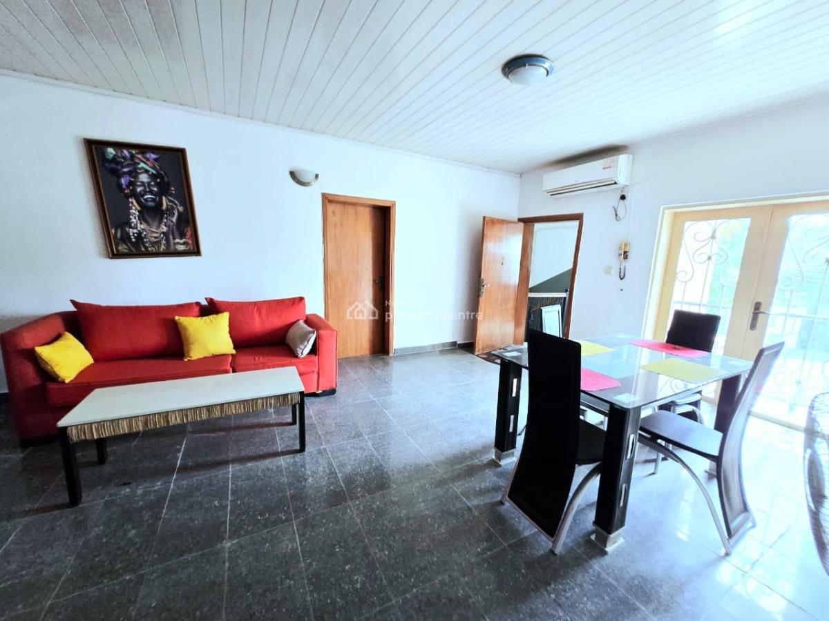 Spacious 2 Bedroom Furnished Apartment, Osborne, Ikoyi, Lagos, Flat / Apartment for Rent