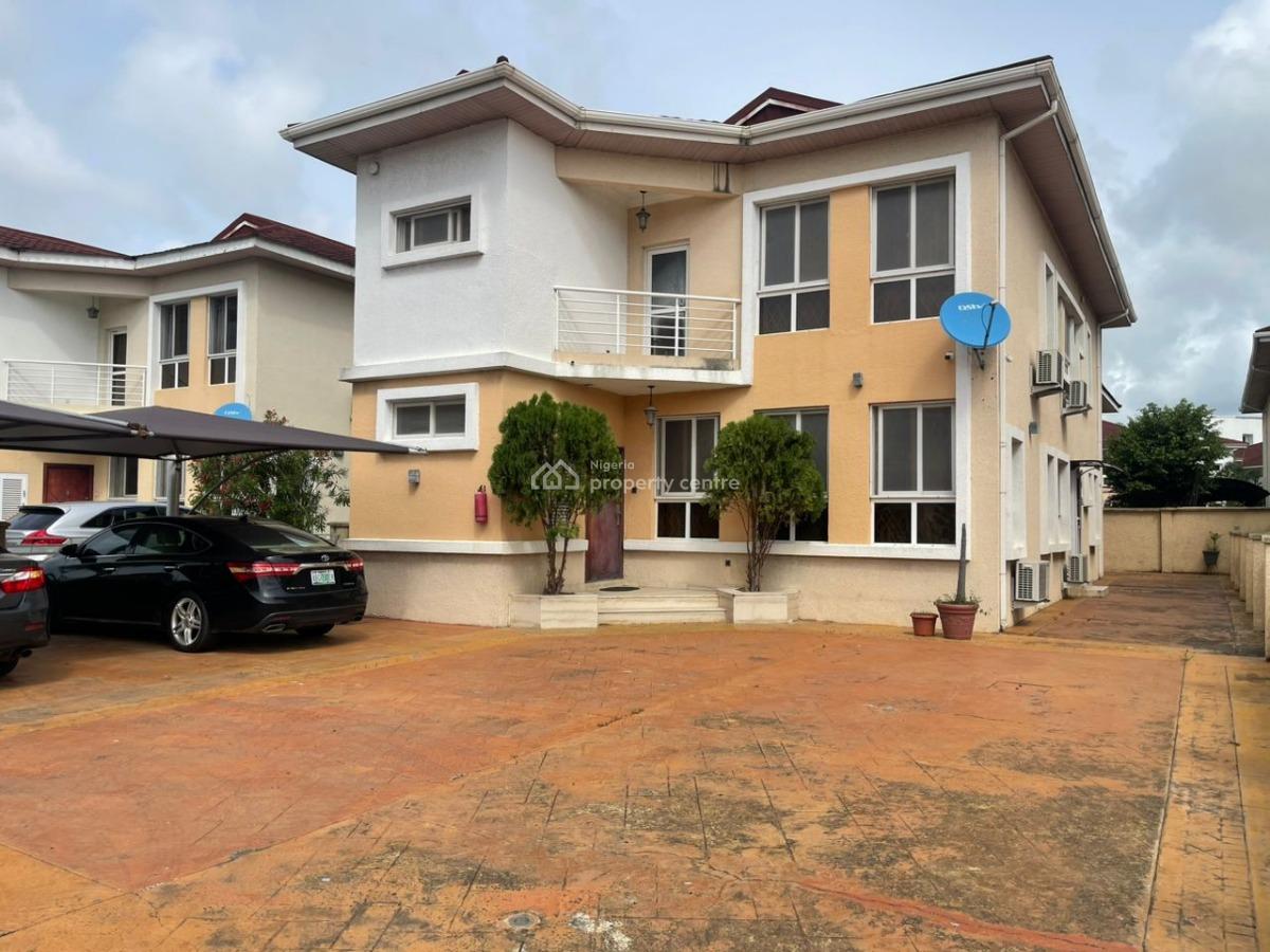 Furnished 4 Bedrooms Detached House with 1 Room Bq., Osapa, Lekki, Lagos, Detached Duplex for Rent