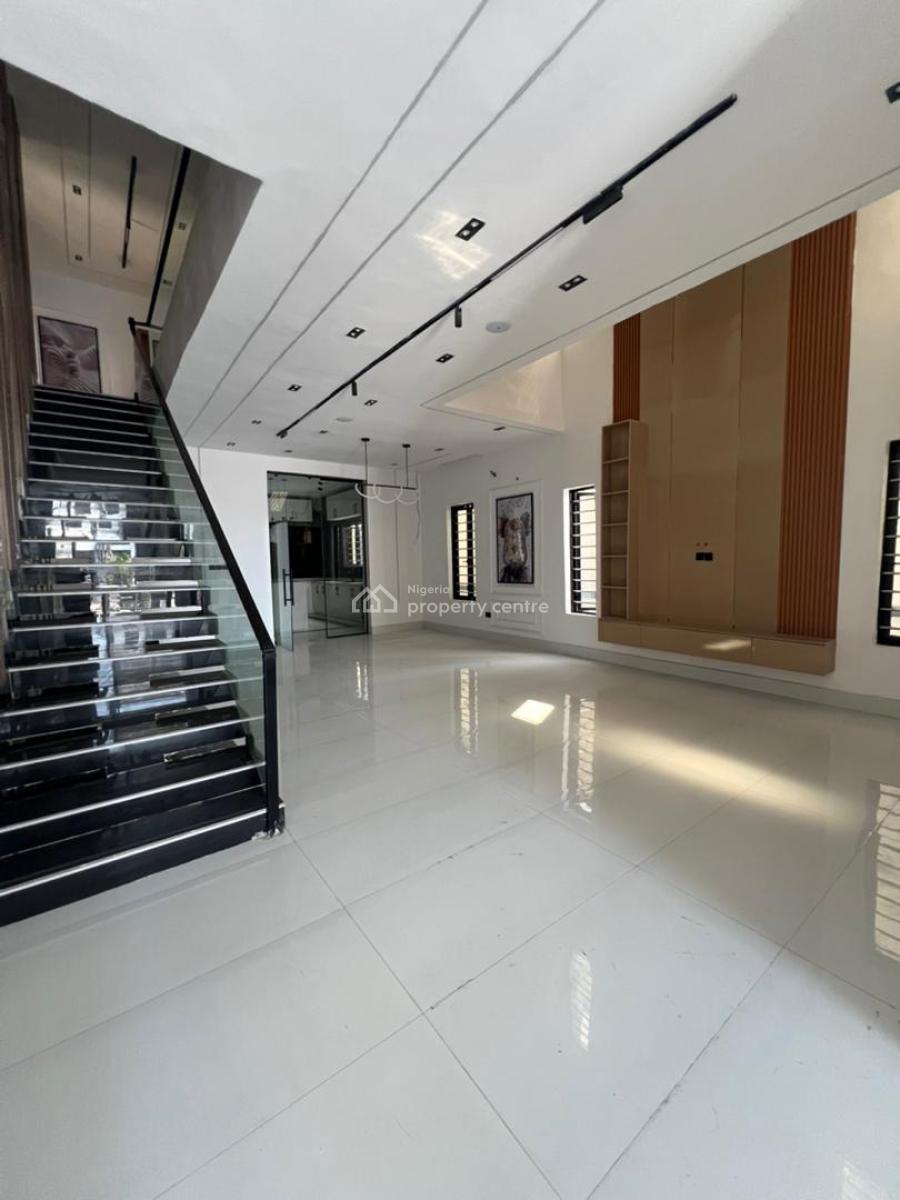 Stunning Newly Built 5 Bedroom Fully Detached Duplex with Bq & Pool, Abraham Adesanya, Ajah, Lagos, Detached Duplex for Sale