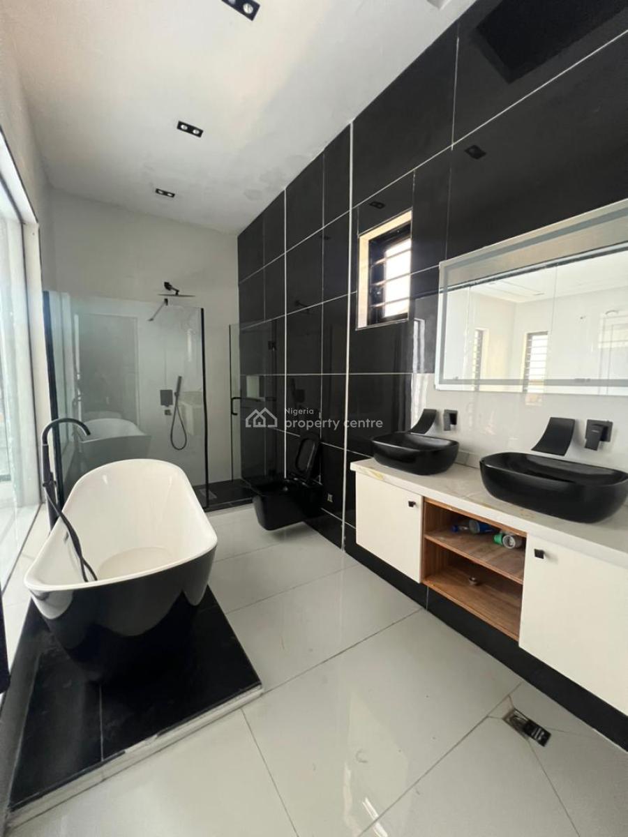 Stunning Newly Built 5 Bedroom Fully Detached Duplex with Bq & Pool, Abraham Adesanya, Ajah, Lagos, Detached Duplex for Sale