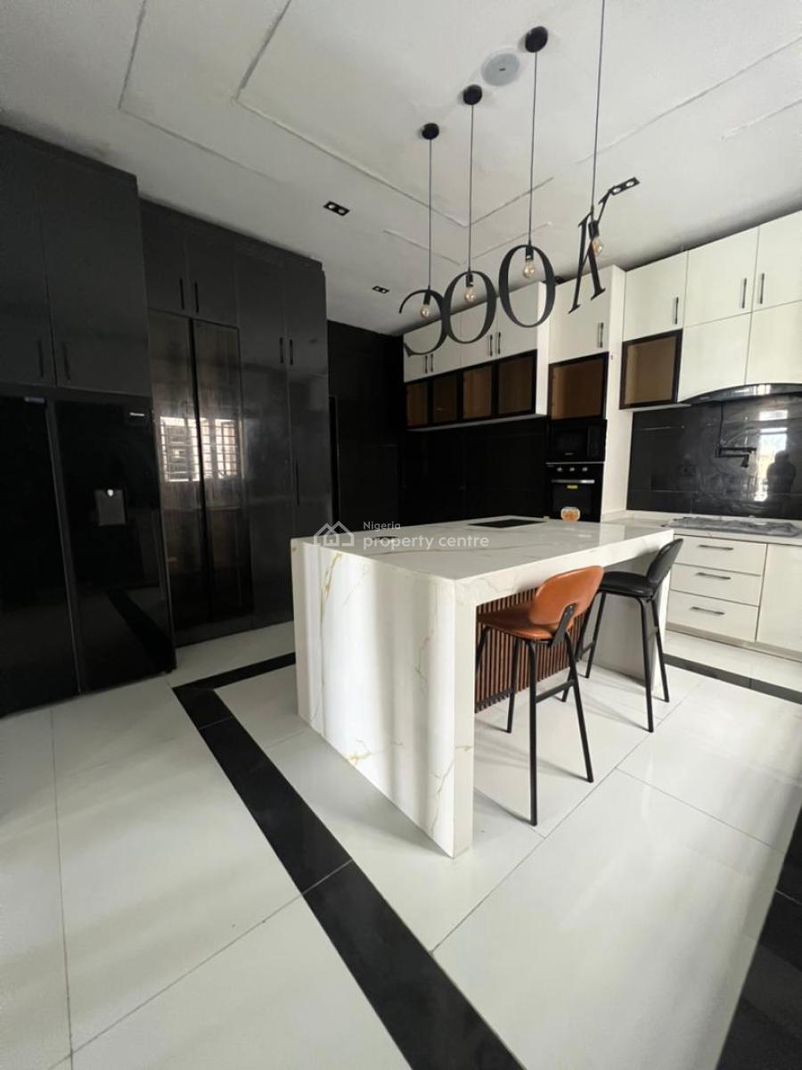 Stunning Newly Built 5 Bedroom Fully Detached Duplex with Bq & Pool, Abraham Adesanya, Ajah, Lagos, Detached Duplex for Sale