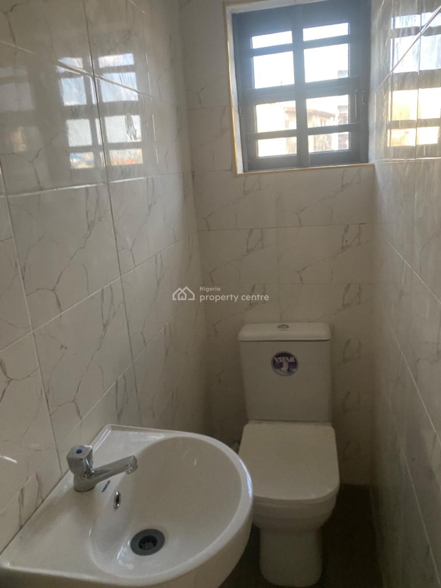 Newly Built Miniflat with Pop and 2 Toilets, Close to Computer Village, Ikeja, Lagos, Mini Flat (room and Parlour) for Rent