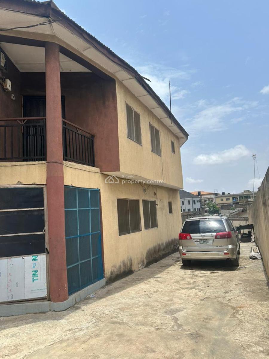 Two Building of 4 Bocks of 3 Bedroom Flat, Onilekele Cement, Ikeja, Lagos, House for Sale