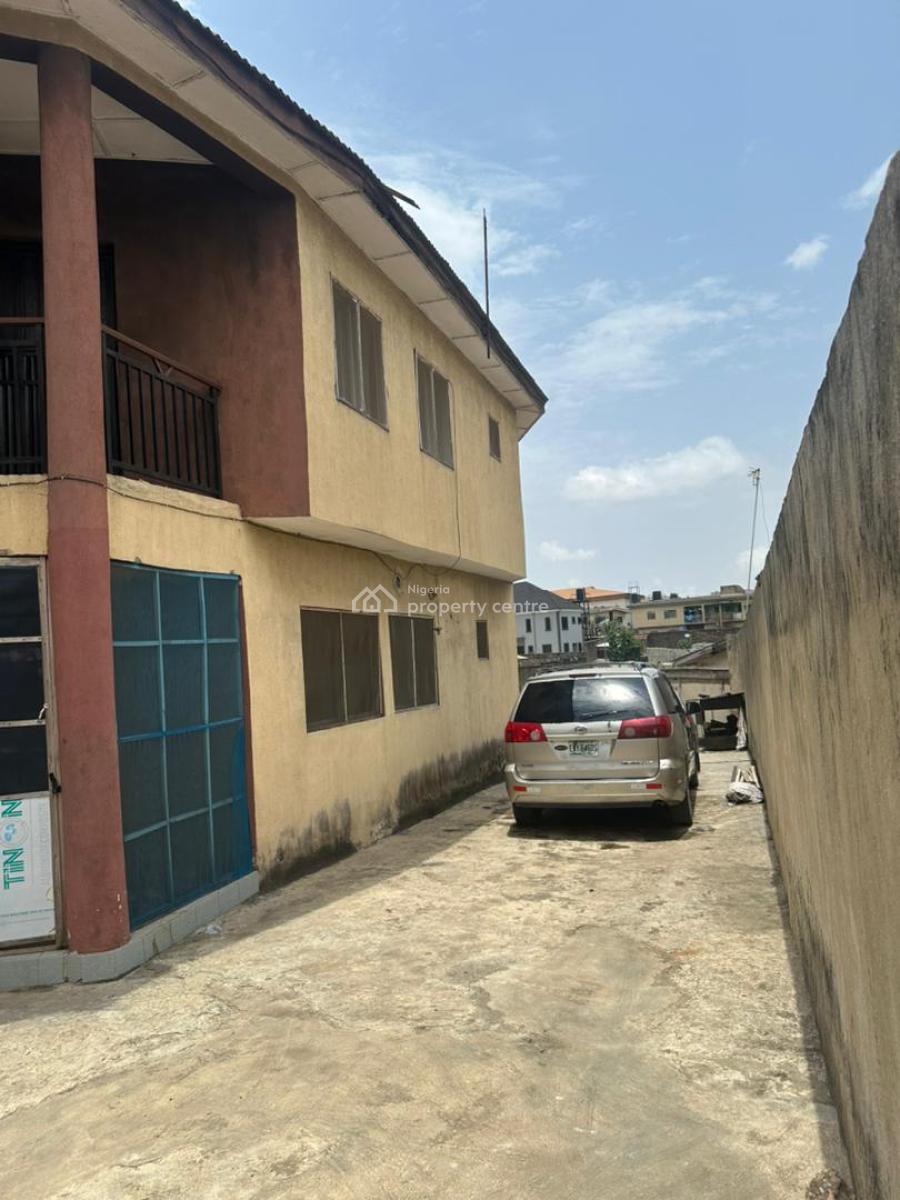Two Building of 4 Bocks of 3 Bedroom Flat, Onilekele Cement, Ikeja, Lagos, House for Sale