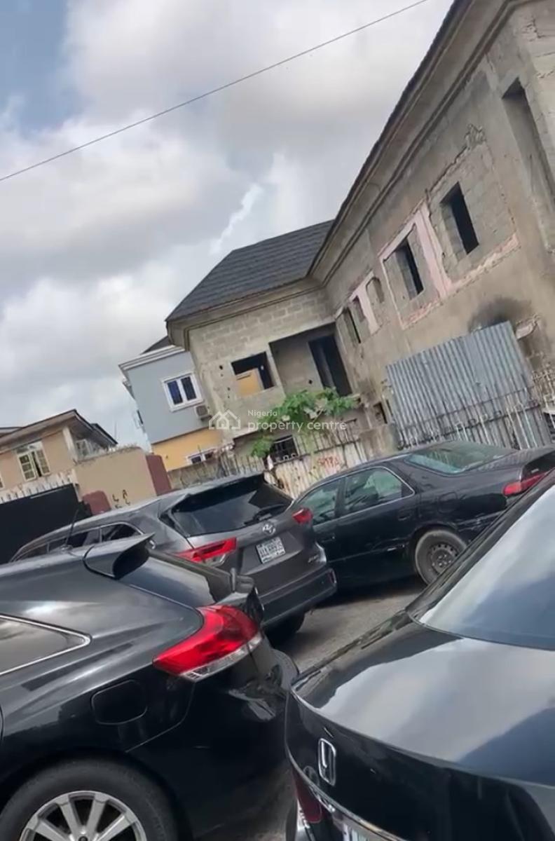 Solid Uncompleted 16 Rooms Guesthouse on a Storey Building  (can Be Re, Off Ogunlana, Ogunlana, Surulere, Lagos, Block of Flats for Sale