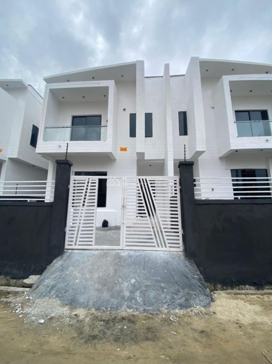 Stylish New 4bedroom Semi Detached Duplex + Bq, Abraham Adesanya, Ajah, Lagos, Semi-detached Duplex for Sale