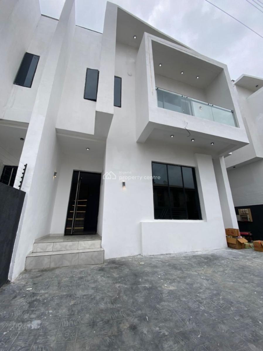 Stylish New 4bedroom Semi Detached Duplex + Bq, Abraham Adesanya, Ajah, Lagos, Semi-detached Duplex for Sale