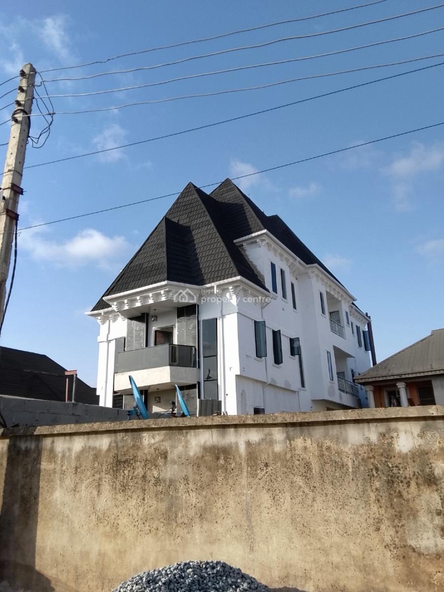Newly Built Luxury 2 Bedroom Flat, Ago Extension Behind Community Road Bridge Bucknor, Ago Palace, Isolo, Lagos, Flat / Apartment for Rent