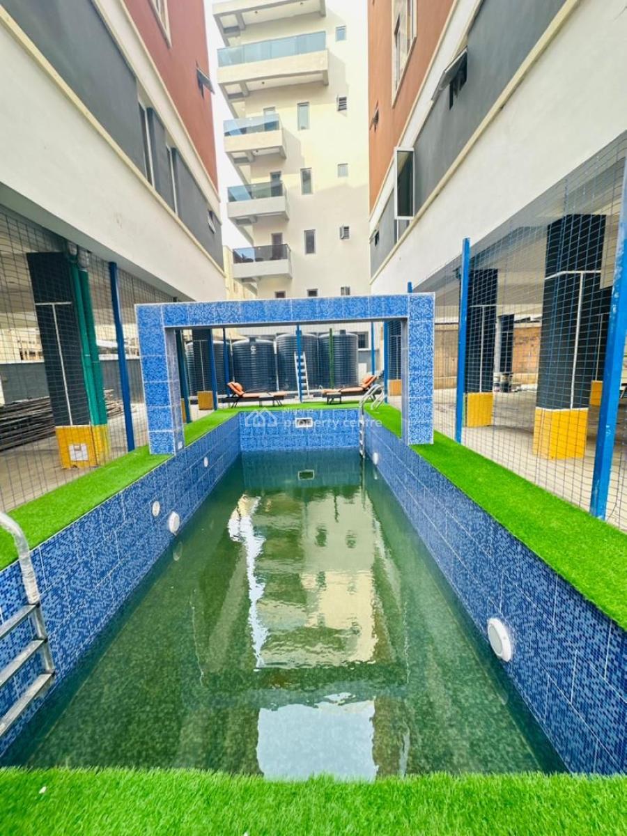 Brand New 2 Bedroom Apartment (with Pool & Gym )(2nd Floor ), Lekki Phase 1, Lekki, Lagos, Flat / Apartment for Rent