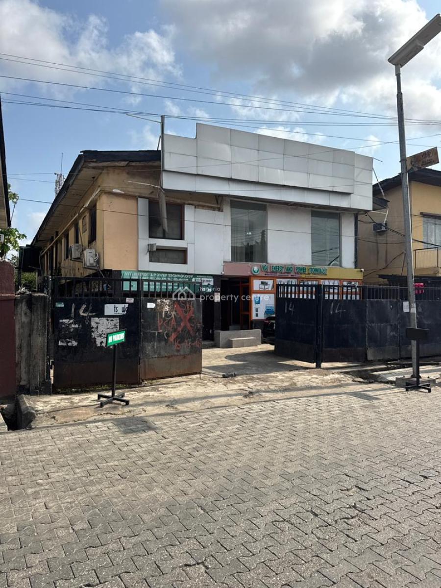 a Storey Building in a Perfect Neighborhood  Suitable for Residential, Off Adelabu Masha, Surulere, Lagos, Block of Flats for Sale