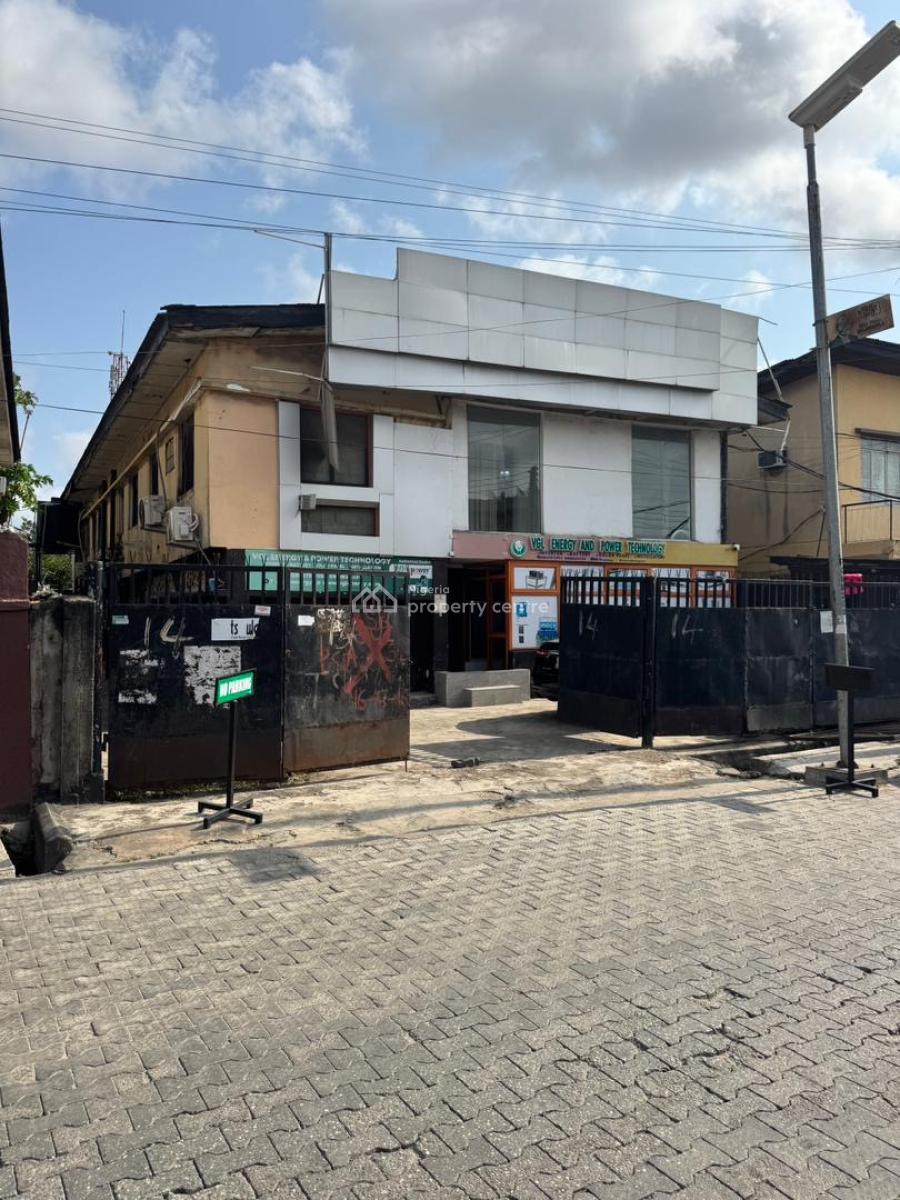 a Storey Building in a Perfect Neighborhood  Suitable for Residential, Off Adelabu Masha, Surulere, Lagos, Block of Flats for Sale