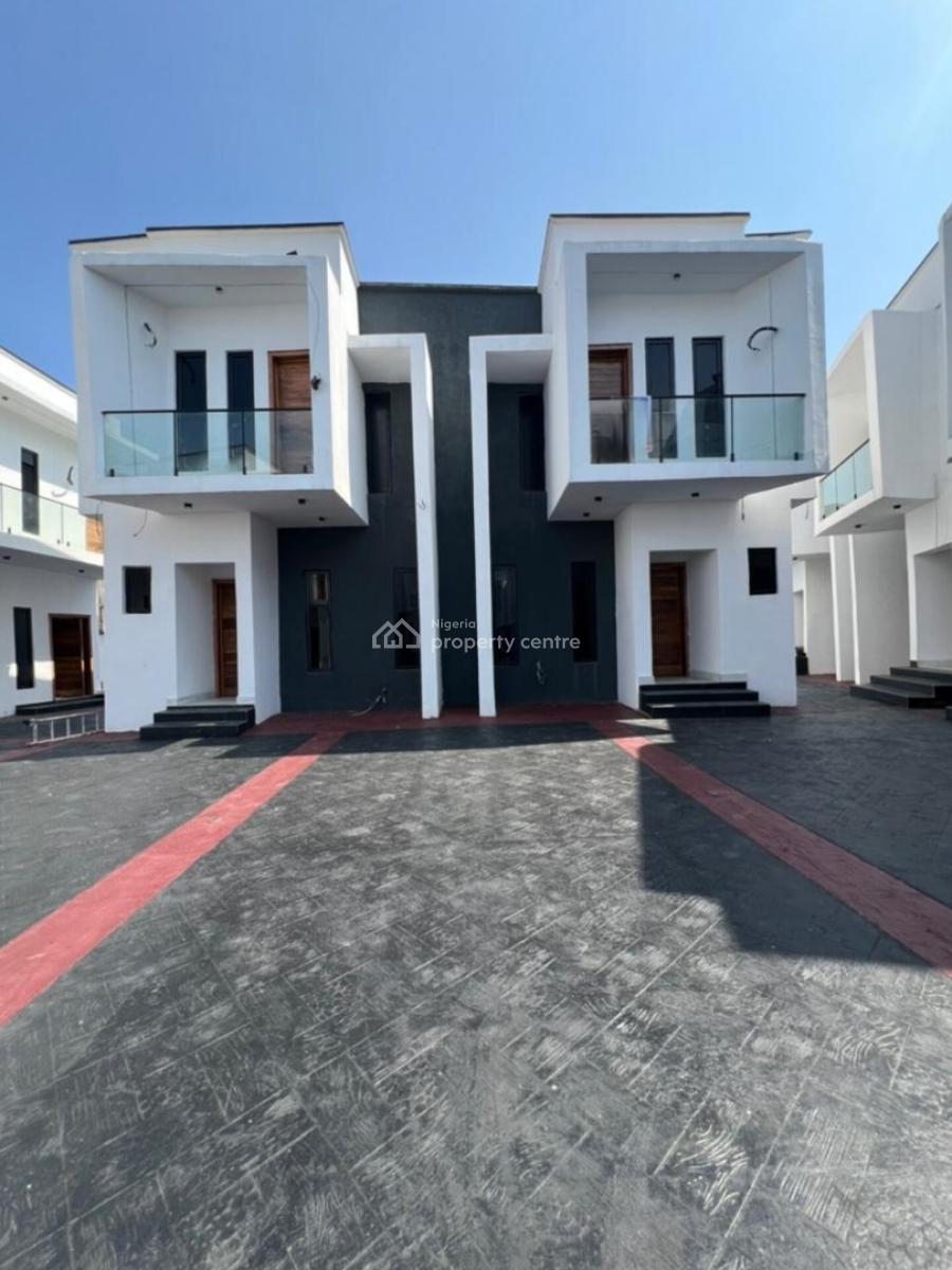 Exquisite Newly Built 3 Bedroom Semi Detached Duplex in a Secure Estate, Abraham Adesanya, Ajah, Lagos, Semi-detached Duplex for Sale