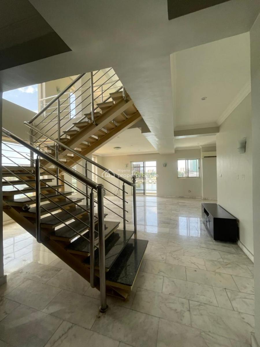 Waterfront Duplex with Jetty Service, Off Bourdillon Road, Old Ikoyi, Ikoyi, Lagos, Terraced Duplex for Rent