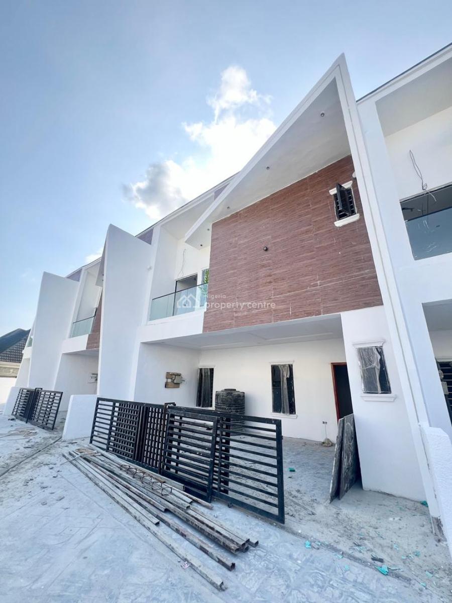 Luxury 4 Bedroom Brand New Terrace Duplex with a Spacious Compound, Ajah, Lagos, Terraced Duplex for Sale
