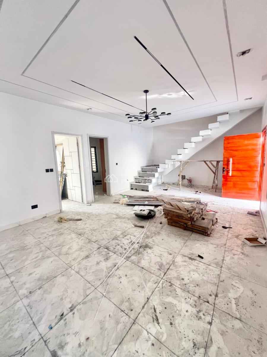 Luxury 4 Bedroom Brand New Terrace Duplex with a Spacious Compound, Ajah, Lagos, Terraced Duplex for Sale
