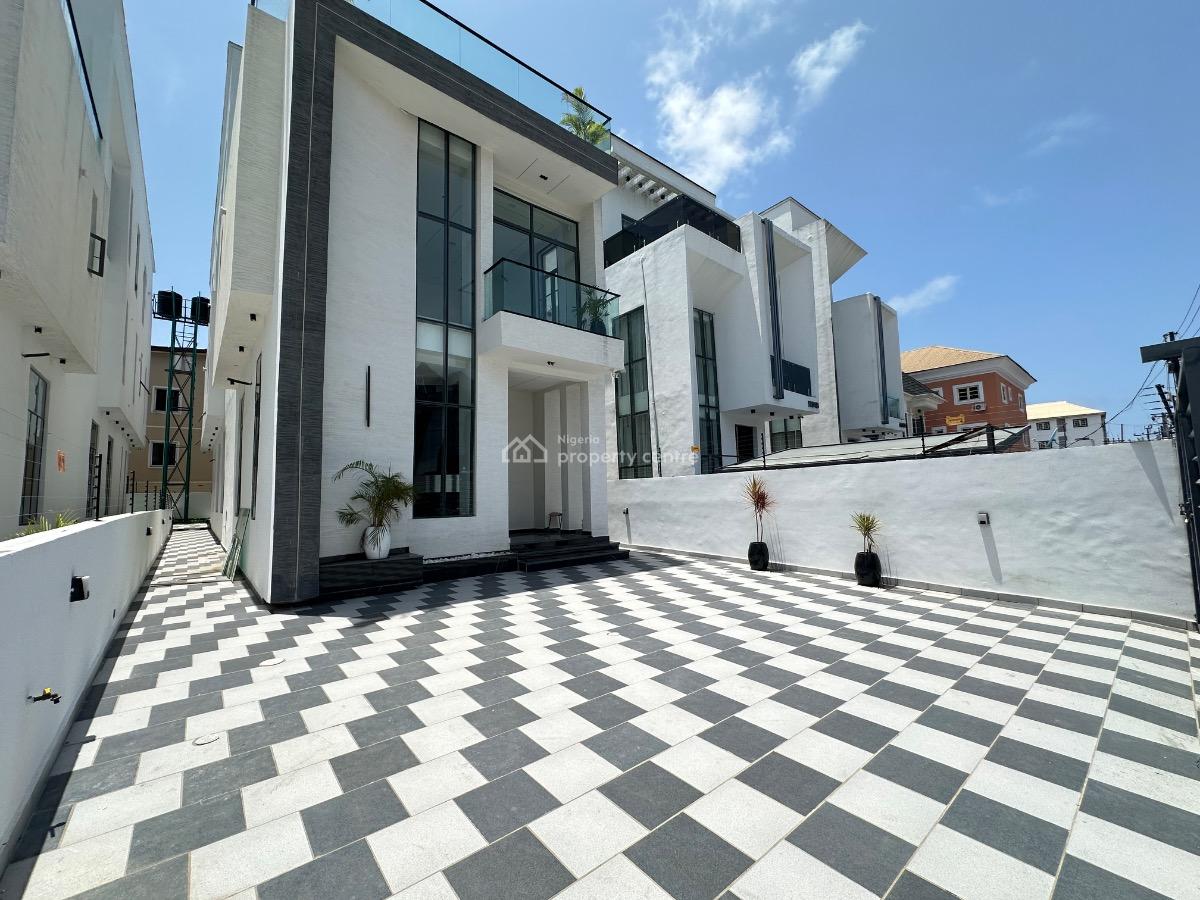 Stunning 5 Bedroom Detached Duplex with a Swimming Pool, Cinema and Bq, Osapa, Lekki, Lagos, Detached Duplex for Sale