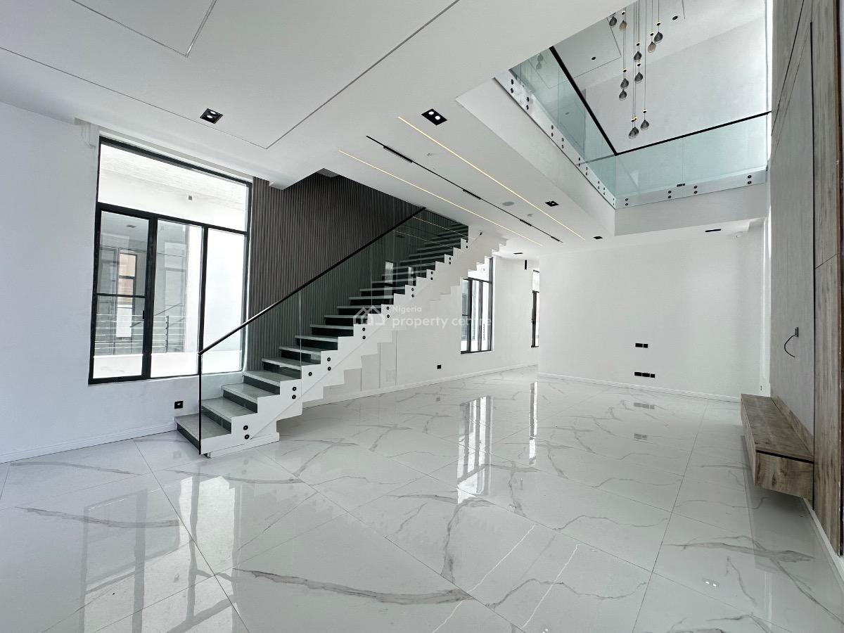 Stunning 5 Bedroom Detached Duplex with a Swimming Pool, Cinema and Bq, Osapa, Lekki, Lagos, Detached Duplex for Sale