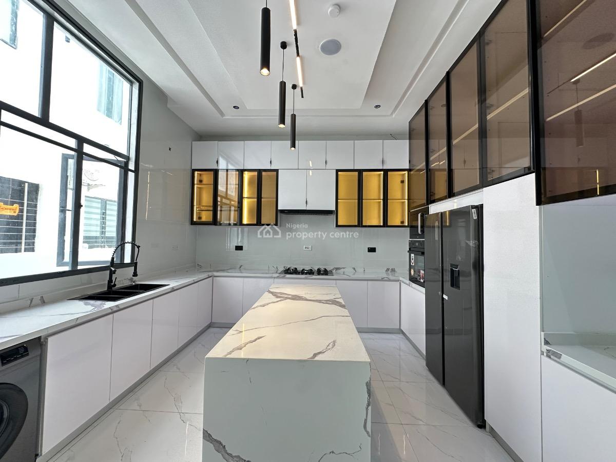 Stunning 5 Bedroom Detached Duplex with a Swimming Pool, Cinema and Bq, Osapa, Lekki, Lagos, Detached Duplex for Sale