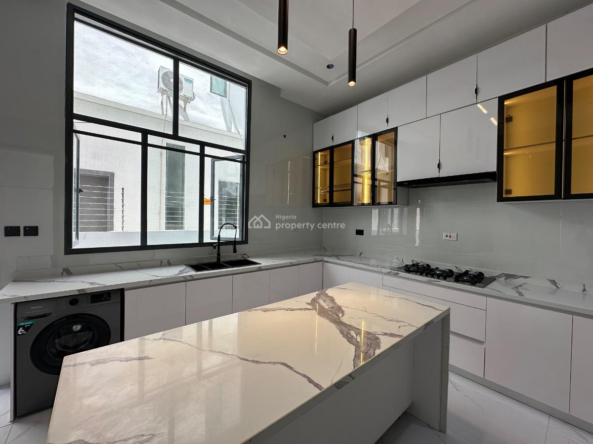 Stunning 5 Bedroom Detached Duplex with a Swimming Pool, Cinema and Bq, Osapa, Lekki, Lagos, Detached Duplex for Sale