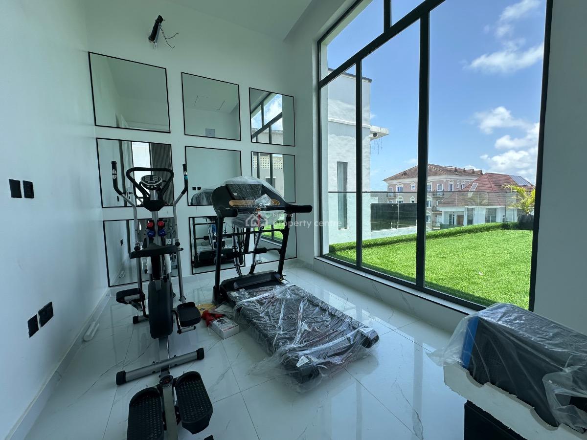 Stunning 5 Bedroom Detached Duplex with a Swimming Pool, Cinema and Bq, Osapa, Lekki, Lagos, Detached Duplex for Sale