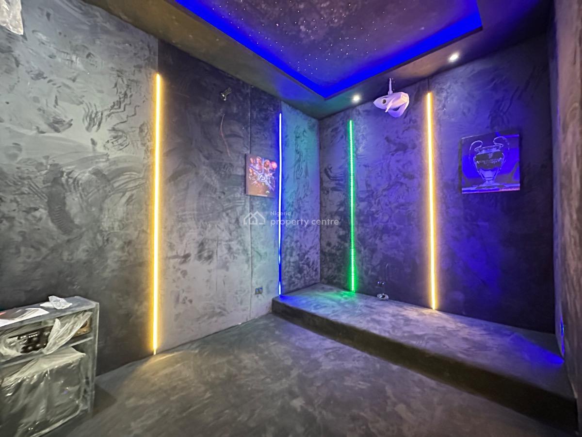 Stunning 5 Bedroom Detached Duplex with a Swimming Pool, Cinema and Bq, Osapa, Lekki, Lagos, Detached Duplex for Sale