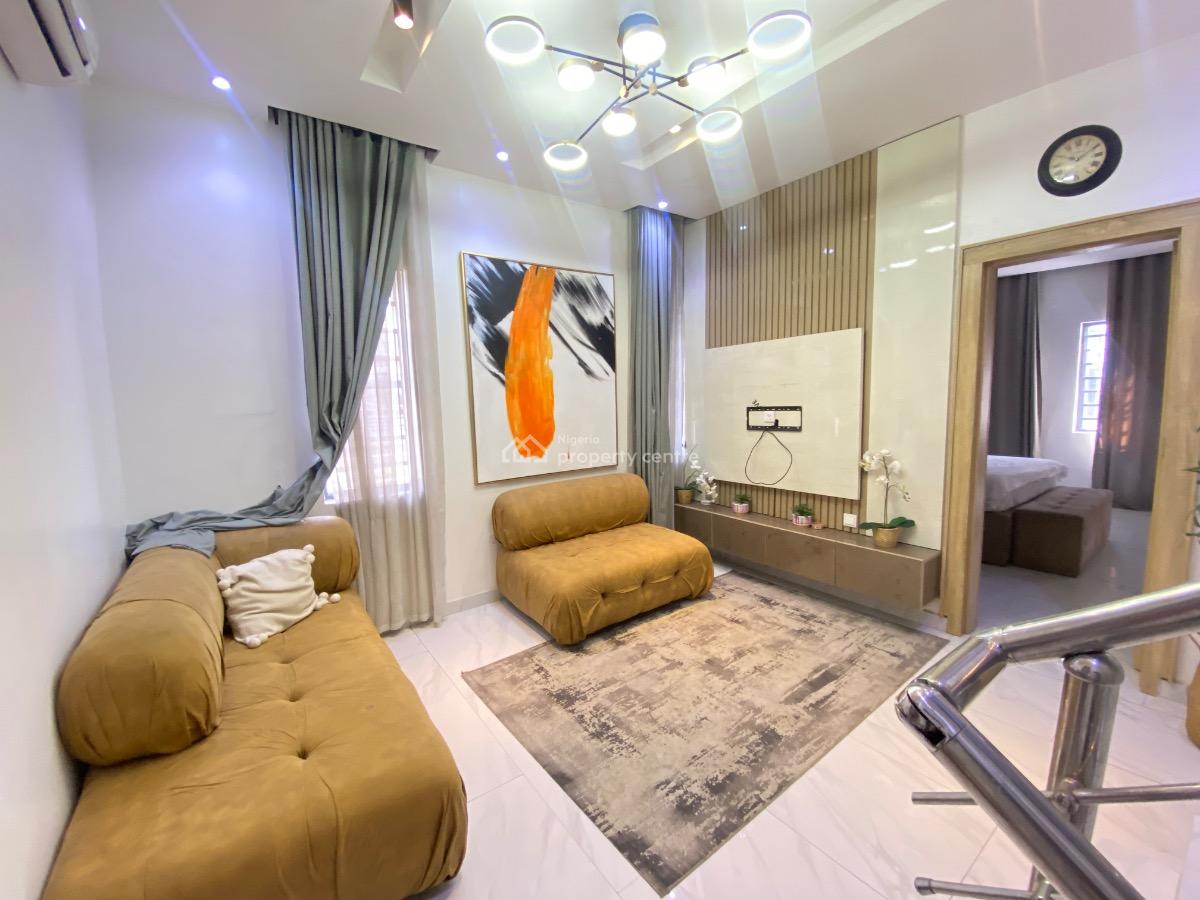 Exquisite Fully Furnished 4 Bedroom Terraced Duplex, Ikate, Lekki, Lagos, Terraced Duplex for Rent