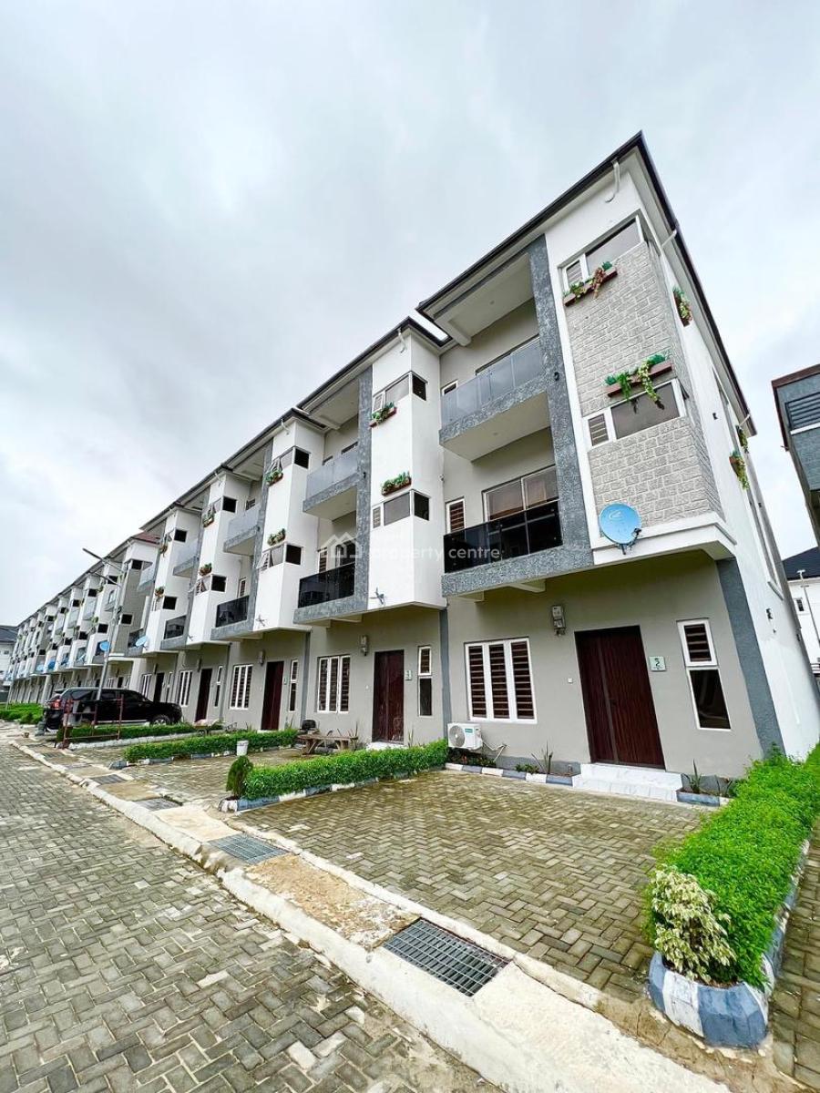 Stunning Fully Serviced 4-bedroom Terrace Duplex - Bq, Ikate, Lekki, Lagos, Terraced Duplex for Sale