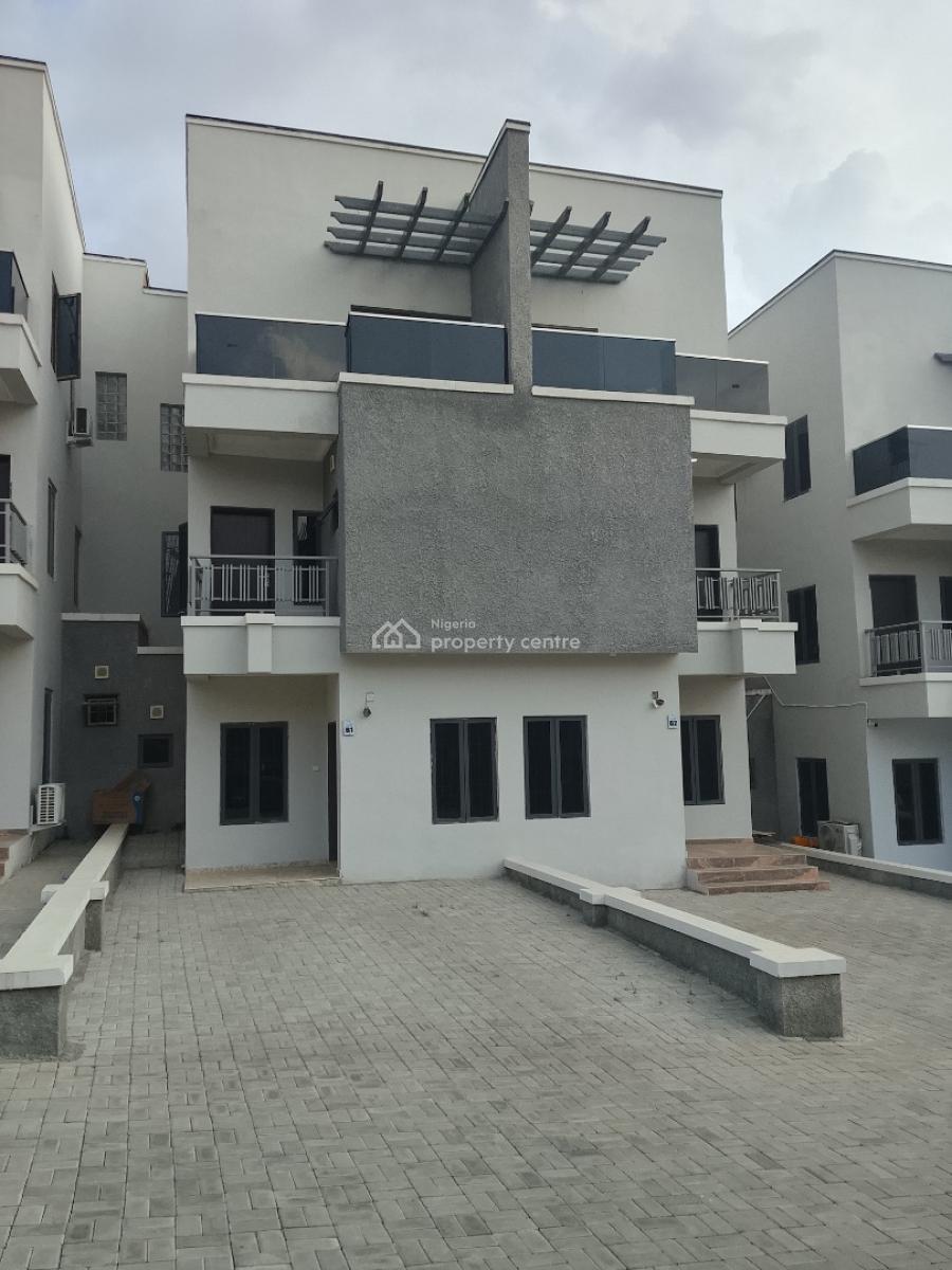 Last Unit Alert! 4-bedroom Semi-detached Duplex with Bq, Off Edwin Clarks Residence, Guzape District, Abuja, Semi-detached Duplex for Sale