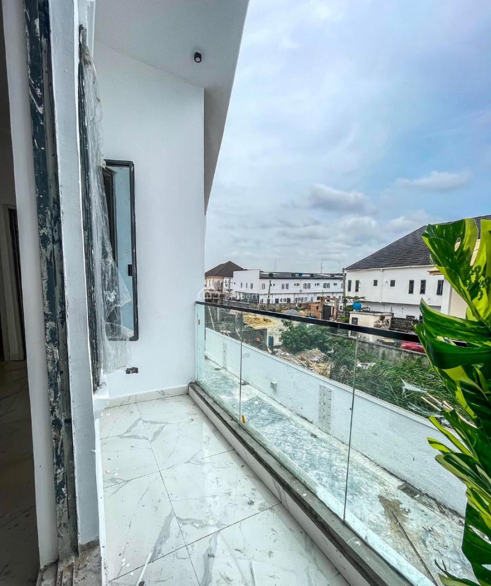 Newly Built Tastefully 4 Bedroom Self Compound Terrace Duplex, Secure Estate at Thomas Estate, Ajah, Lagos, Terraced Duplex for Sale