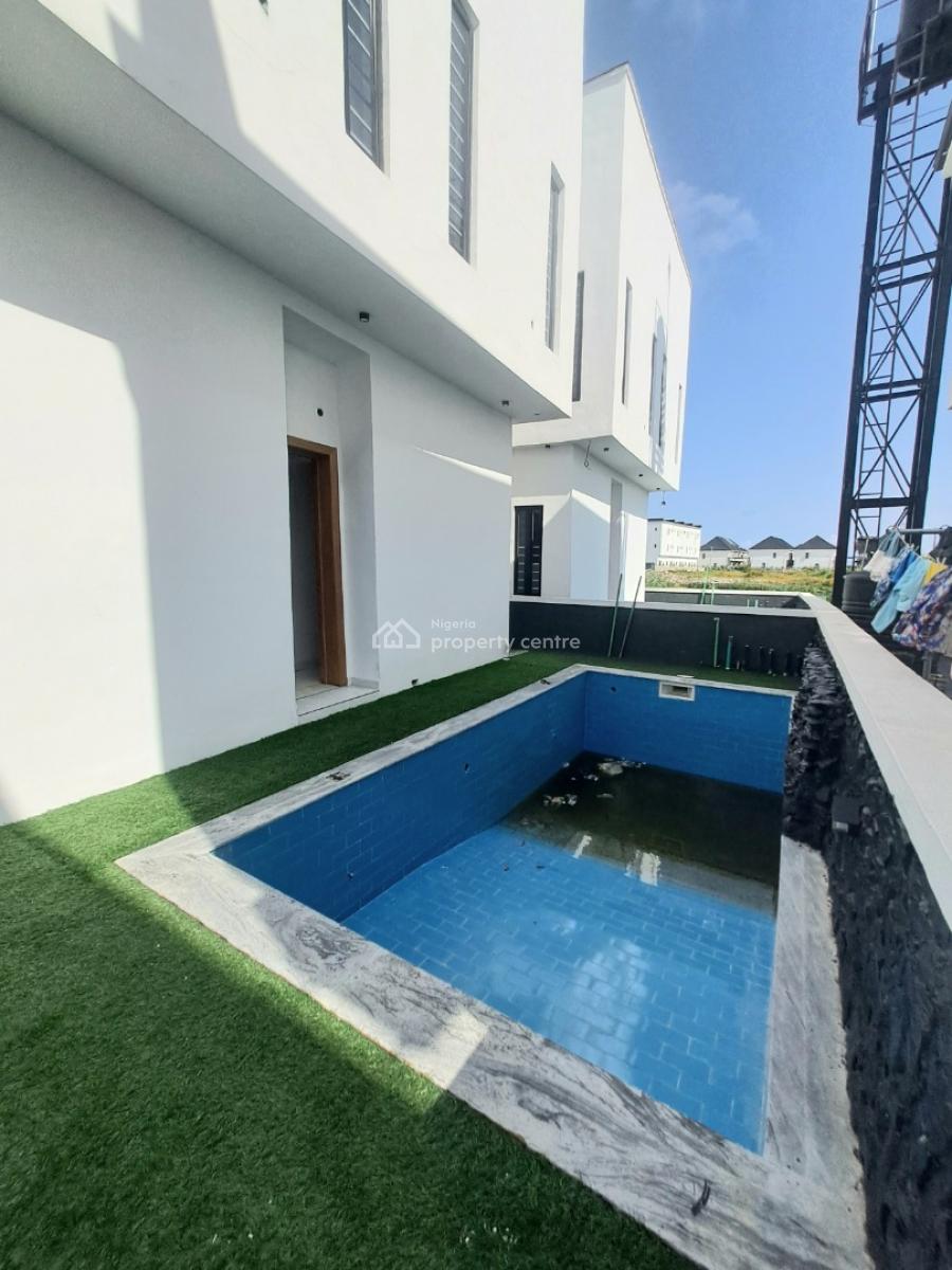 Newly Built 5 Bedroom Detached Duplex with Bq and Pool in a Gated Estate, Ikota, Lekki, Lagos, Detached Duplex for Sale