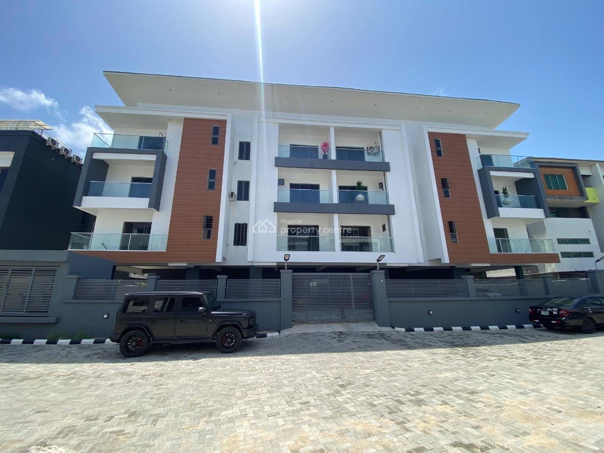 Contemporary 3 Bedroom Apartment with Lounge & Gym, Ikate, Lekki, Lagos, Flat / Apartment for Sale