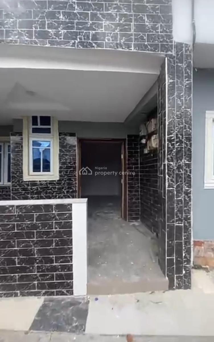 Downstairs 1 Bedroom Apartment at Sango Tedo { Video}, Asajon Estate, Sangotedo, Ajah, Lagos, Mini Flat (room and Parlour) for Rent