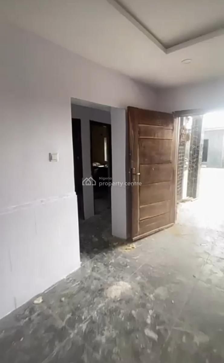 Downstairs 1 Bedroom Apartment at Sango Tedo { Video}, Asajon Estate, Sangotedo, Ajah, Lagos, Mini Flat (room and Parlour) for Rent