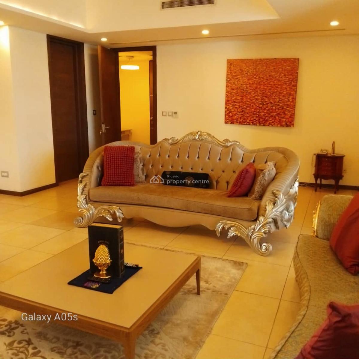 Luxury Furnished 3 Bedroom Apartment with Bq in a High-rise Building, Odd Adeola Odeku, Victoria Island (vi), Lagos, Flat / Apartment for Rent